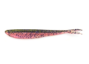 Lunker City 4" Fin-S Fish Watermelon Candy Shad 10pcs