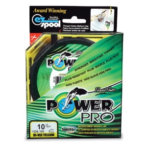 Angelgeflechte Power Pro 0,13mm 135m 8kg Hi-Vis Yellow