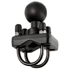 RAM Double U-Bolt Ball Base für 1"-1,25" Rails