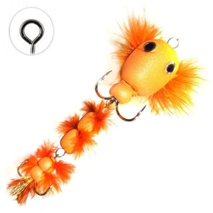 Floating Jig Bullhead Orange 10cm # 2 / # 6
