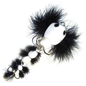 Schwimmender Jig Bullhead White 10cm #2/#6