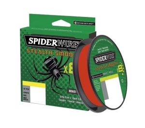 Spiderwire Stealth Smooth 8 150m 0.19mm 18kg Code Red