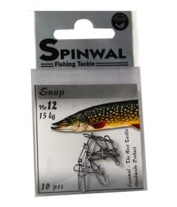 Karabiner Spinwal nr.12 15kg 10pcs.