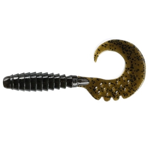 FishUP Fancy Grub 1 "# 043 Watermelon Brown / Black x12