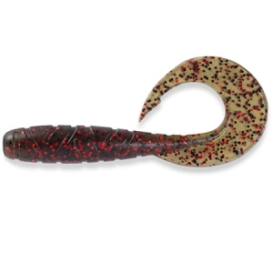 FishUP Mighty Grub 3,5" #045 Green Pump/Red&B 7St.