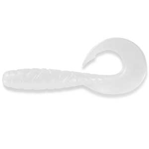 FishUP Mighty Grub 3,5" #081 Pearl 7pcs