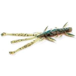FishUP Shrimp 3" #017 Motor Oil Pepper 9pcs