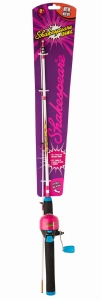 Angelrute für Kinder Shakenespeare Cosmic Spinning COMBO 1,40m ML PINK