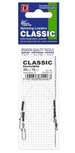 VORFACHER DRAGON Invisible Fluorocarbon 20kg 20cm