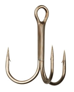 GAMAKATSU 13B TREBLE HOOKS BRONZE #8 10pcs
