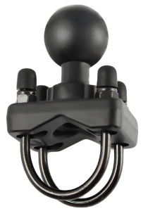 RAM Double U-Bolt Ball Base for 1.25" - 1.5" Rails
