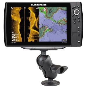 RAM Drill-Down Double Ball Mount for Humminbird