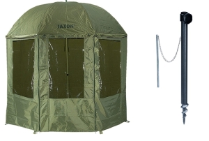 JAXON ANGELROTRIC SONNENSCHIRM MIT VOLLBESPANNUNG 040 + Baza wkręcana