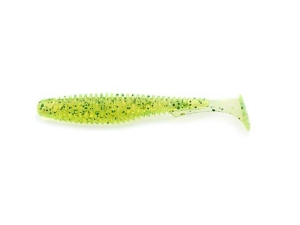 FishUP U-Shad 6,2cm #026 Fluo Chartreuse Green 9pcs