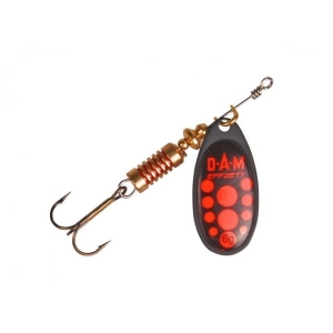DAM Effzett Standard Spinner Schwarz Rot 10g