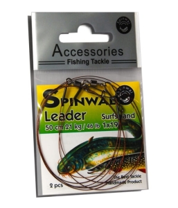 VORFACHER Stalowy Spinwal 50cm 21kg 2pcs.