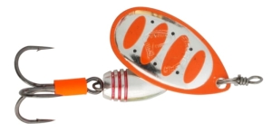 Spinner Savage Gear Rotex nr 5/14g Fluo Orange Silver