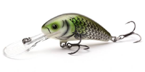 Salmo Hornet Sinkend 4cm Olive Hot Spot