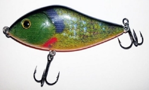 Wobbler Robinson Sniper  100mm, 49g farbe BL-PE