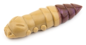 FishUP Pupa 1,5" #138 - Coffee Milk/Earthworm 8pcs