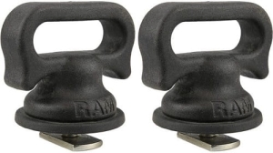 2 RAM® Vertical Track Tie Down Montagesockeln