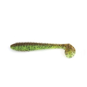 KEITECH SWING IMPACT FAT 4.8" Green Pumpkin Chartreuse