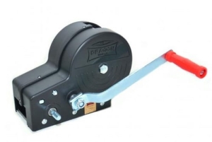 Dragon Winch Kurbelwinde 35 Zwei Geschwindigkeiten, Gurt