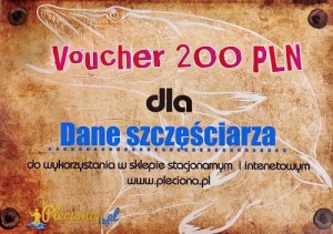 EINEN GESCHENKGUTSCHEIN IM WERT VON 200 ZŁ