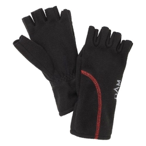 Handschuhe DAM WINDPROOF HALF FINGER GLOVE BLACK  XL