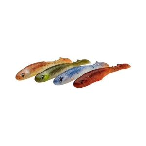 SG Slender Scoop Shad 11cm 7g Clear Water Mix 4pcs