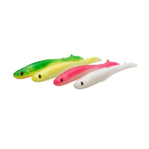 SG Slender Scoop Shad 15cm 17g Dark Water Mix 4pcs