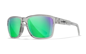 Wiley X TREK Capt Green Mirror Gloss Crystal Light
