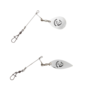 SG einstellen EASYON SPINNERBAIT KIT SILVER 2pcs - S