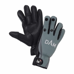 Handschuhe Dam Neoprene Fighter Glow Black Grey L