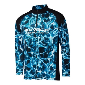 Savage Gear MARINE UV LONG SLEEVE TEE XXL SEA BLUE