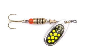 Mepps BLACK FURY Silber/celadon_chartr. 2/4,5g