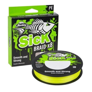 Berkley X8 Sick Braid 0,06m 150m 5,4kg GRN