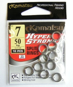 Spaltringe HYPER STRONG 7mm 50kg