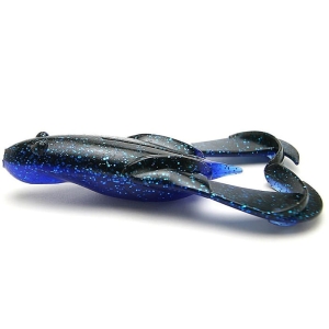 KEITECH NOISY FLAPPER 3.5" #413 Schwarz Blau 5St.