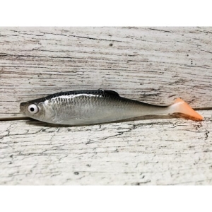 Gummifisch SEWRO Ukelei 10cm Schwarzer