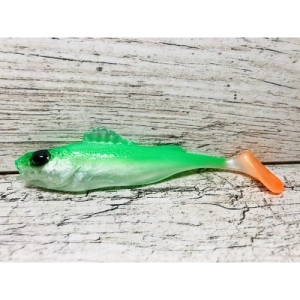 Gummifisch SEWRO Kaulbarsch 10cm Fluo