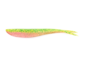 Lunker City 4" Fin-S Fish Electric Watermelon 10pcs