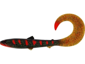 BullTeez Lockenschwanz 27cm 103g Motoröl Blut