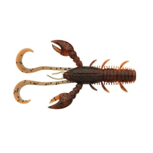 Pulse Realistic Craw Hollow Braun Oran UV 10cm 6Stk