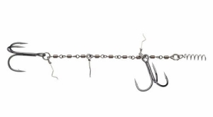 Abu Garcia Beast Chain Stinger Groß 3/0 2tlg