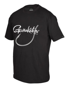 Gamakatsu T-Shirt Worm 39 Schwarz XXL