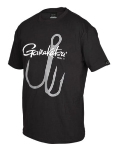 Gamakatsu T-Shirt Treble 13 Schwarz L