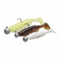 FAT MINNOW T-TAIL KIT 7.5 & 9 & 10.5CM MIXED COLORS
