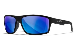 Wiley X PEAK Capt Blue Mirror Matte Black Rahmen