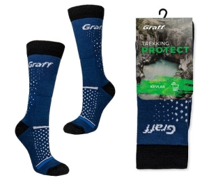 Graff Merino-Trekking-Socken Protect Roz 47-49